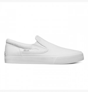 Adidasi DC Trase TX Slip-On Shoes Barbati Albi | LVM5846