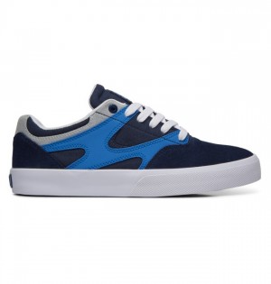 Adidasi Skate DC Kalis Vulc S Barbati Bleumarin | RLL0521