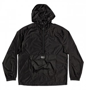 Geci DC Field Apa-Resistant Anorak Barbati Negrii | FXJ5196