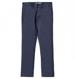 Pantaloni DC Worker Chinos Barbati Negrii | VCZ3756