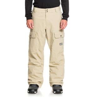 Pantaloni De Snowboard DC Code Shell Barbati Kaki | RGG4311