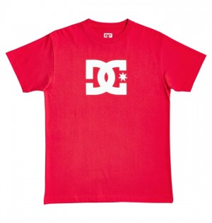 T Camasi & Camasi DC Star Boy T Shirt Copii Rosii | AFH5258