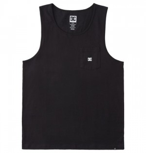 Tricouri DC Star Pocket Pocket Tank Top Barbati Negrii | HAD6358