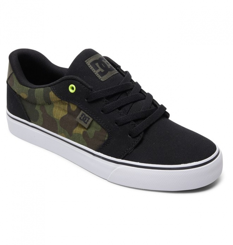 Adidasi DC Anvil Panza Shoes Barbati Negrii Camuflaj | EQY8390