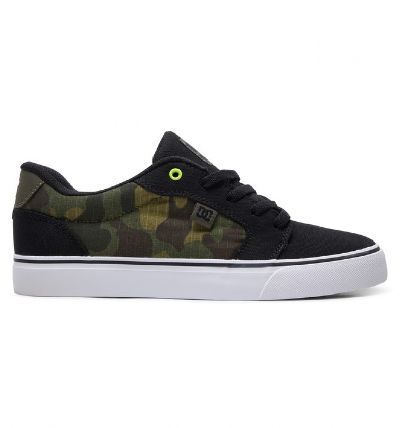 Adidasi DC Anvil Panza Shoes Barbati Negrii Camuflaj | EQY8390