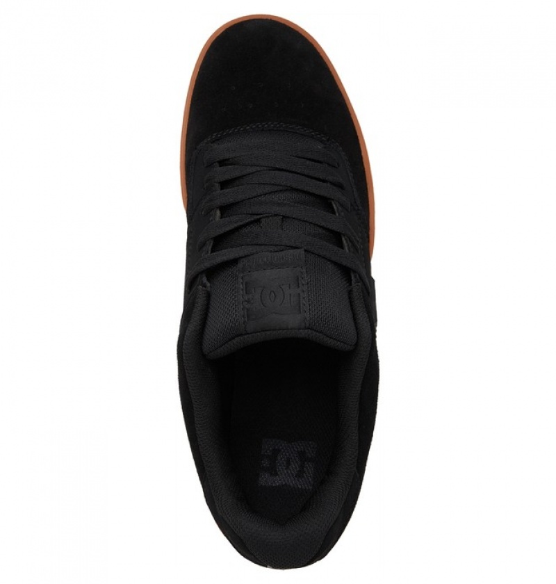 Adidasi DC Central Piele Shoes Barbati Negrii Maro | GXI5303