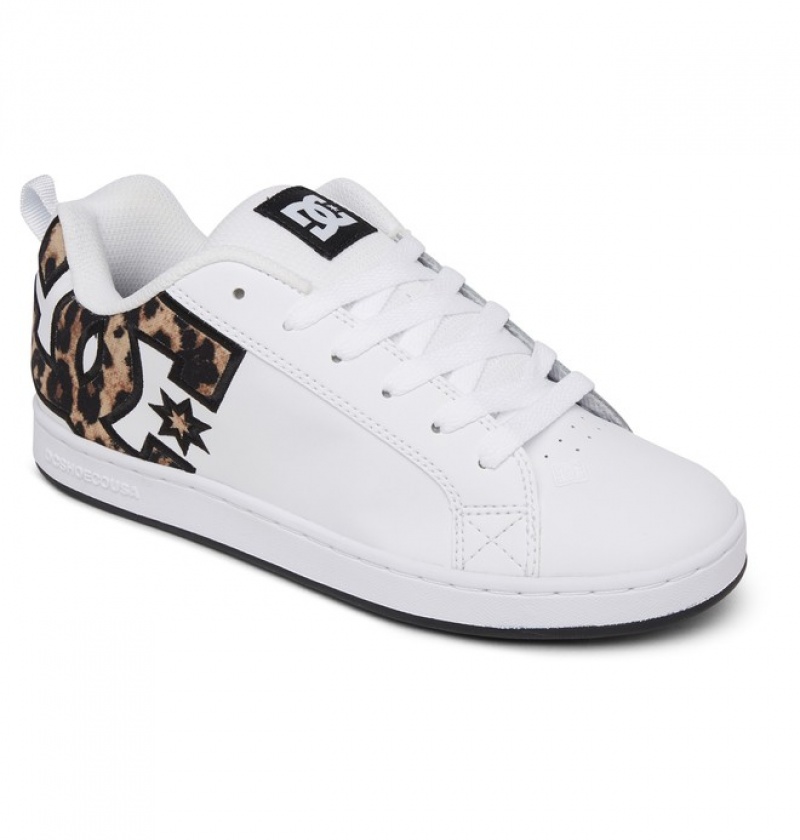 Adidasi DC Court Graffik Shoes Dama Leopard | NQG8748