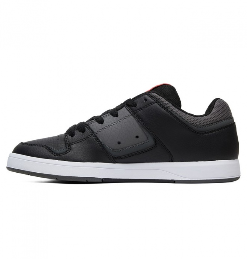 Adidasi DC Cure Shoes Barbati Negrii Gri | QID8590