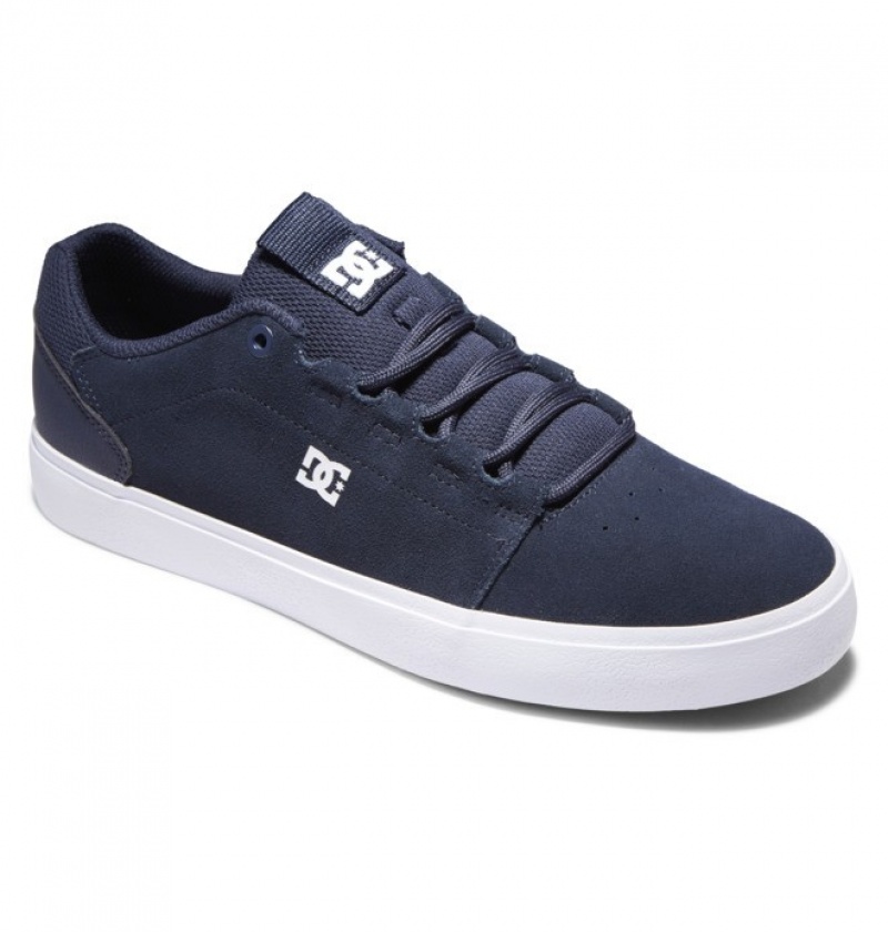 Adidasi DC Hyde Shoes Barbati Bleumarin Albi | PWL7861