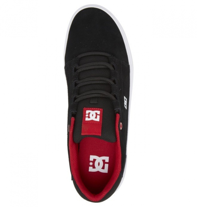 Adidasi DC Hyde Shoes Barbati Negrii Rosii | SIH7765