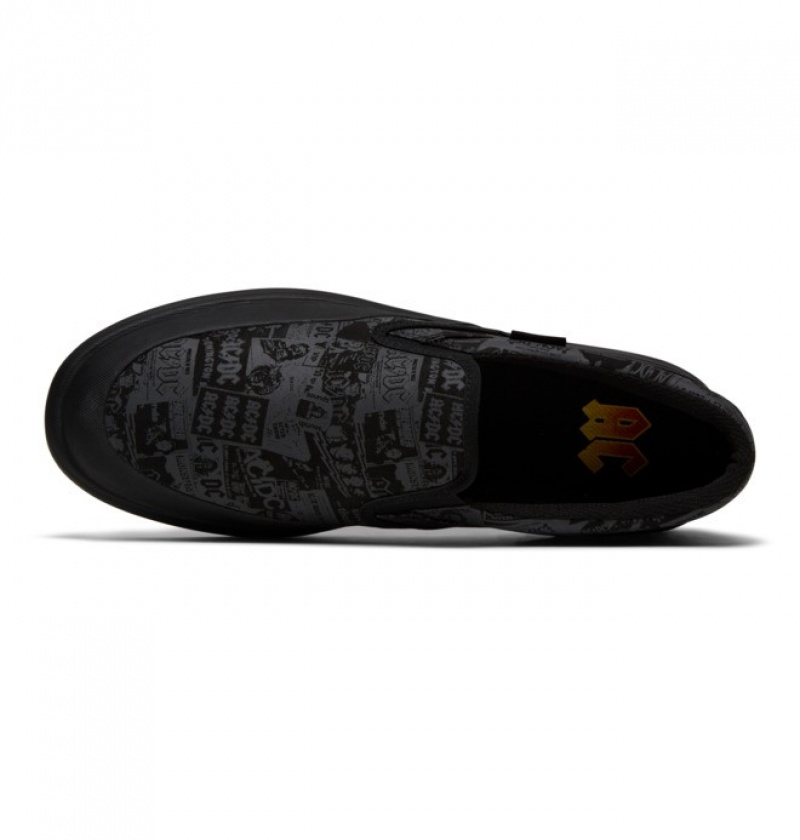 Adidasi DC Infinite AC/DC Shoes Barbati Negrii | RXD2240