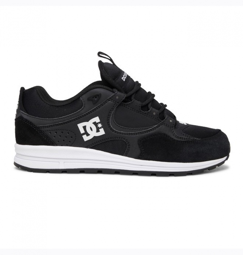 Adidasi DC Kalis Lite Shoes Barbati Negrii Albi | CPE9145