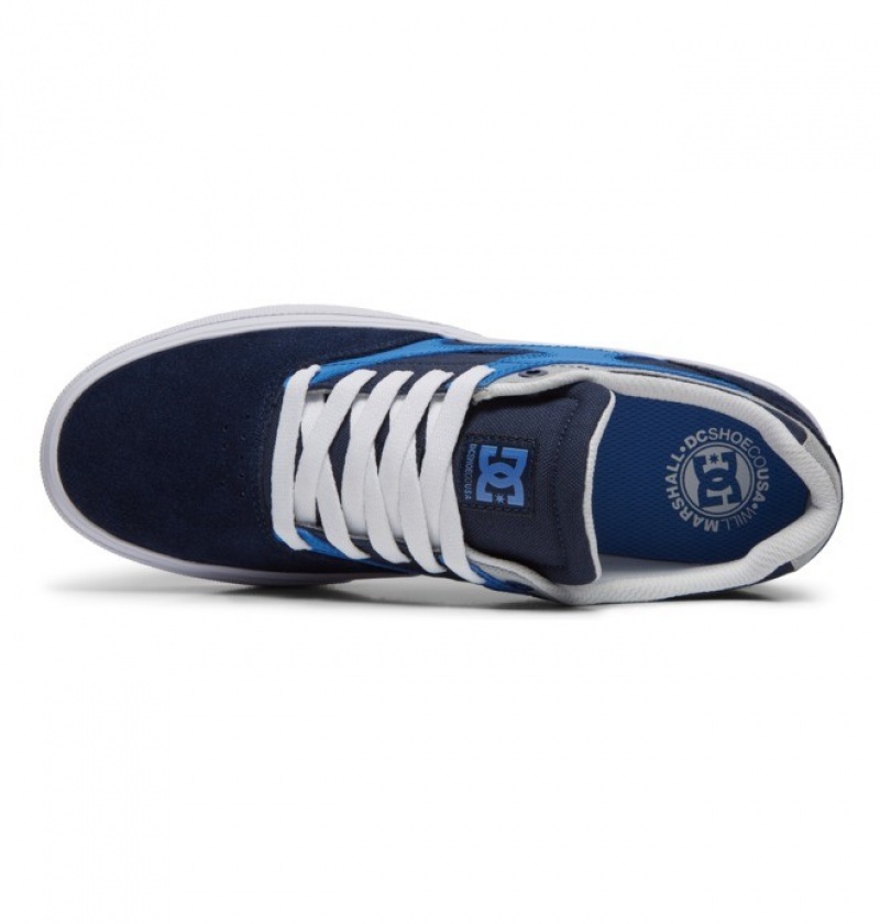 Adidasi DC Kalis Vulc S Skate Shoes Barbati Bleumarin | XAS1678