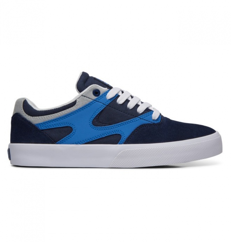 Adidasi DC Kalis Vulc S Skate Shoes Barbati Bleumarin | XAS1678