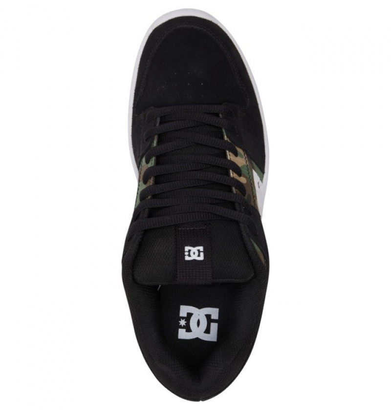 Adidasi DC Lynx Zero Skate Shoes Barbati Negrii Camuflaj | QBZ0798