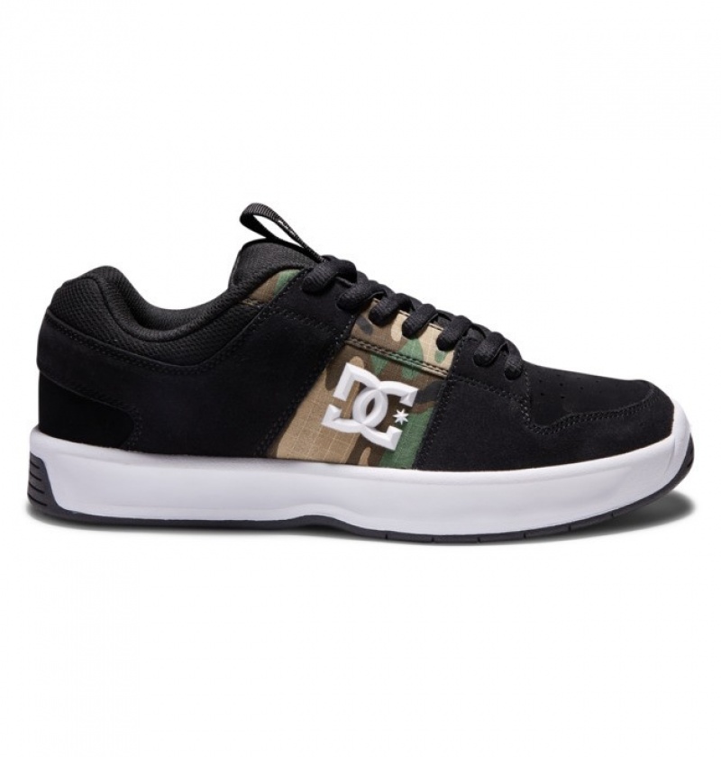 Adidasi DC Lynx Zero Skate Shoes Barbati Negrii Camuflaj | QBZ0798