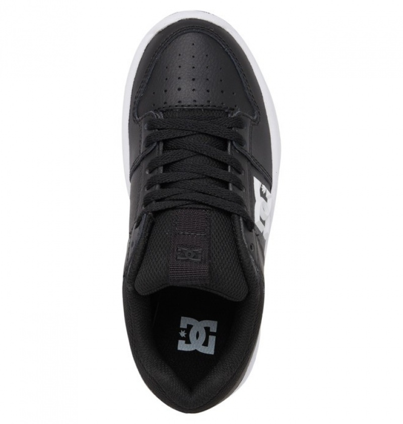 Adidasi DC Lynx Zero Skate Shoes Copii Negrii Albi | HEZ2544