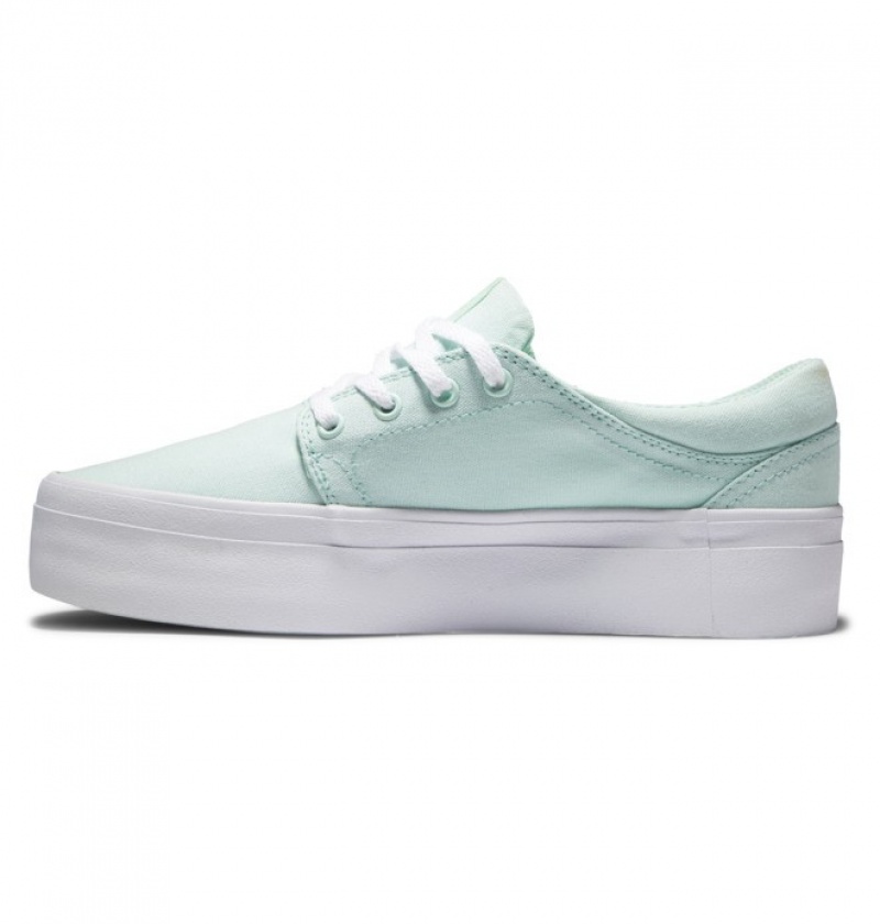 Adidasi DC Trase Platforma Shoes Dama Verde Menta | SMC9774