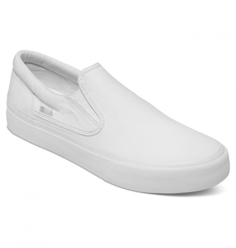 Adidasi DC Trase TX Slip-On Shoes Barbati Albi | LVM5846