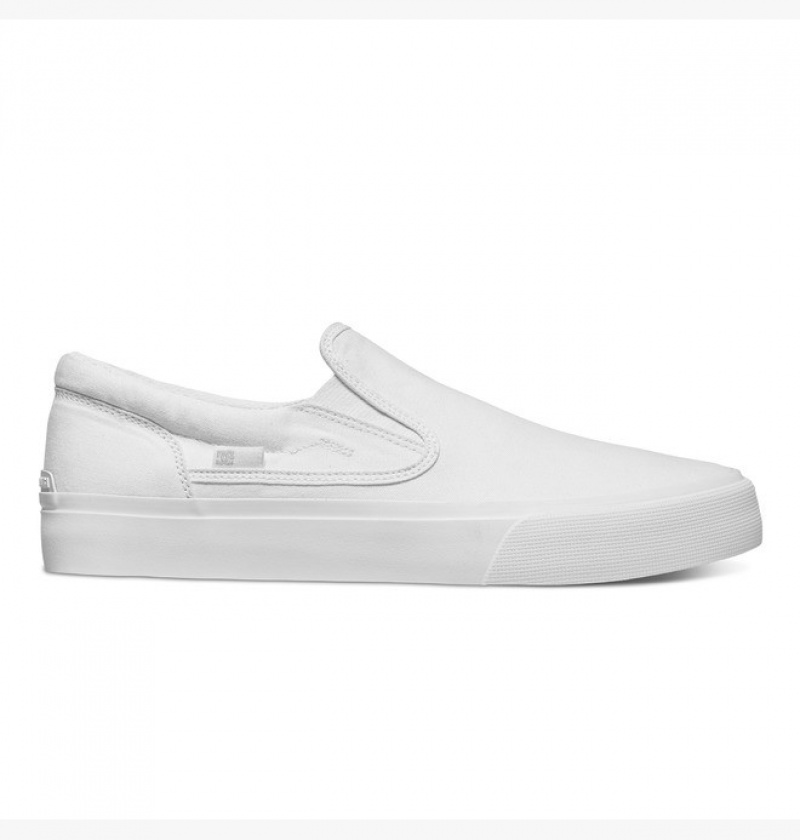 Adidasi DC Trase TX Slip-On Shoes Barbati Albi | LVM5846