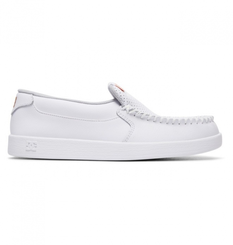 Adidasi DC Villain SE Slip-On Shoes Dama Roz Aurii | RLI7650