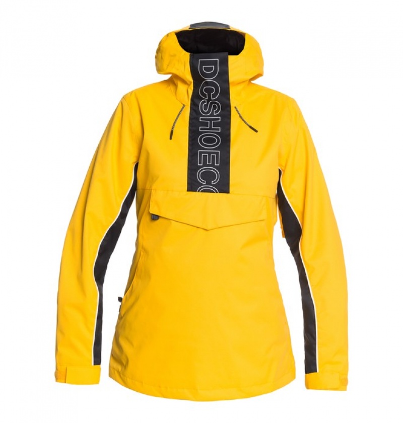 Geaca De Snowboard DC Envy Anorak Dama Lămâie | VGR5499