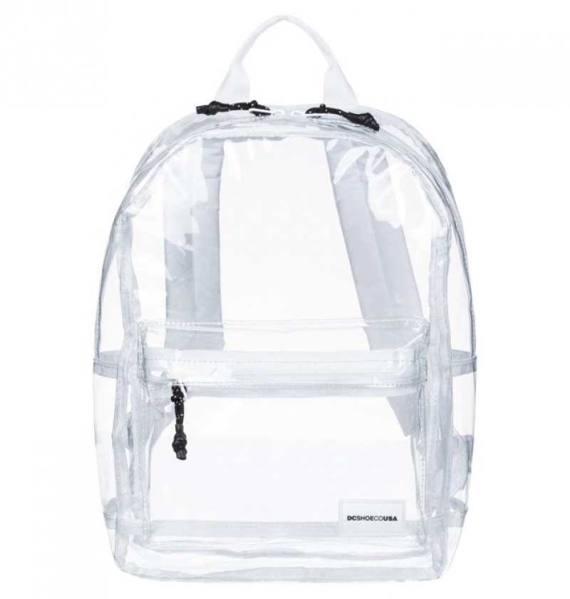 Geanta & Rucsac DC Playground Medium Backpack Barbati Albi | JEG6411