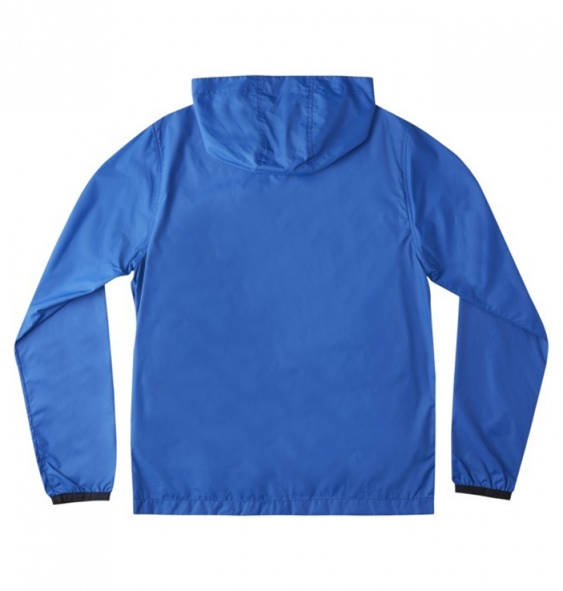 Geci DC Dagup Ripstop Packable Apa-Resistant Windbreaker Barbati Albastri | HKC6878