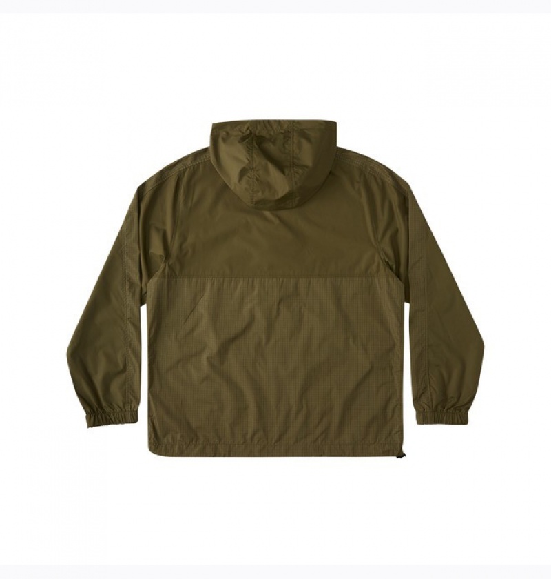 Geci DC Field Apa-Resistant Anorak Barbati Verzi | GXT3288