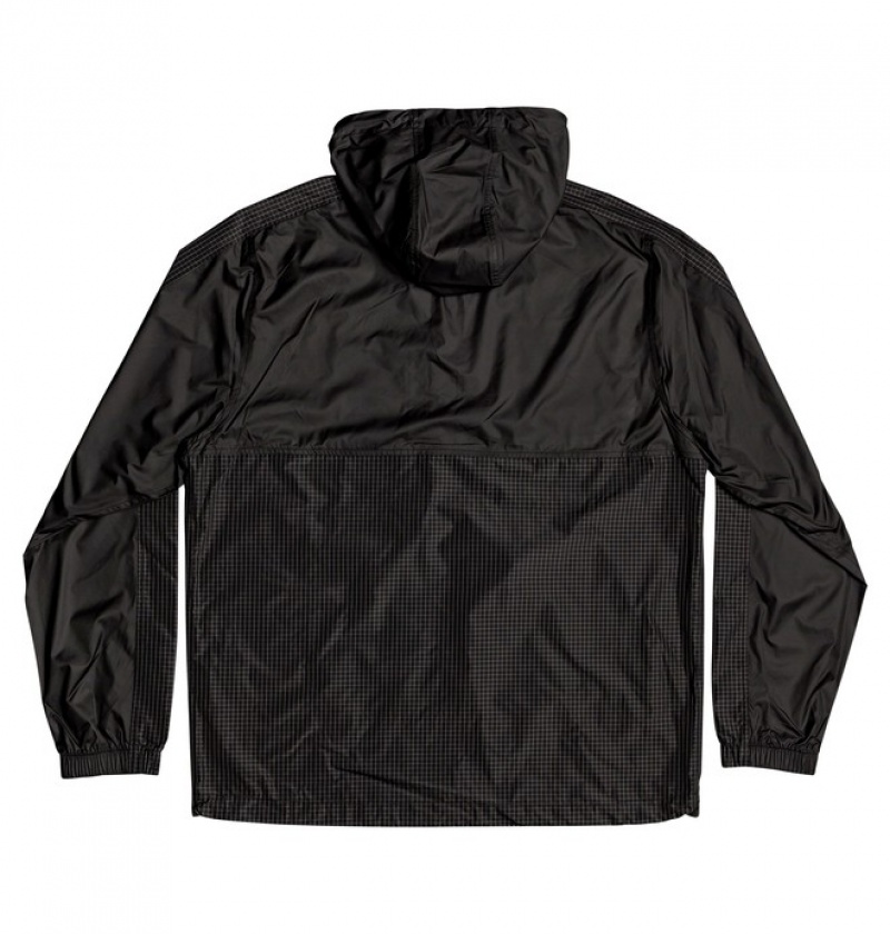 Geci DC Field Apa-Resistant Anorak Barbati Negrii | FXJ5196