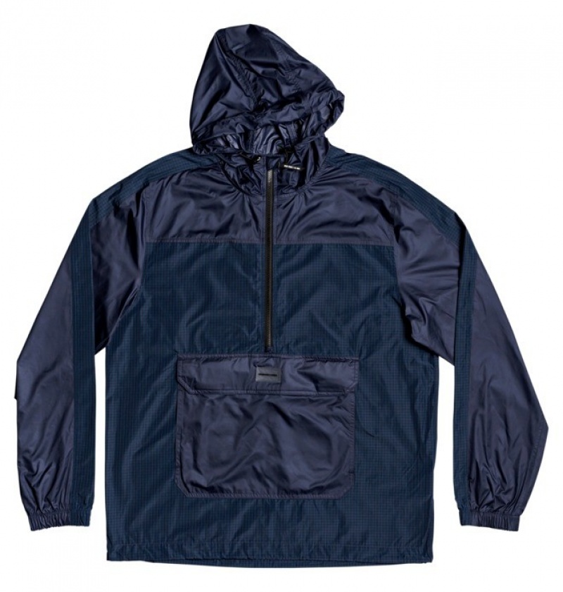 Geci DC Field Apa-Resistant Anorak Barbati Negrii | AQK8573