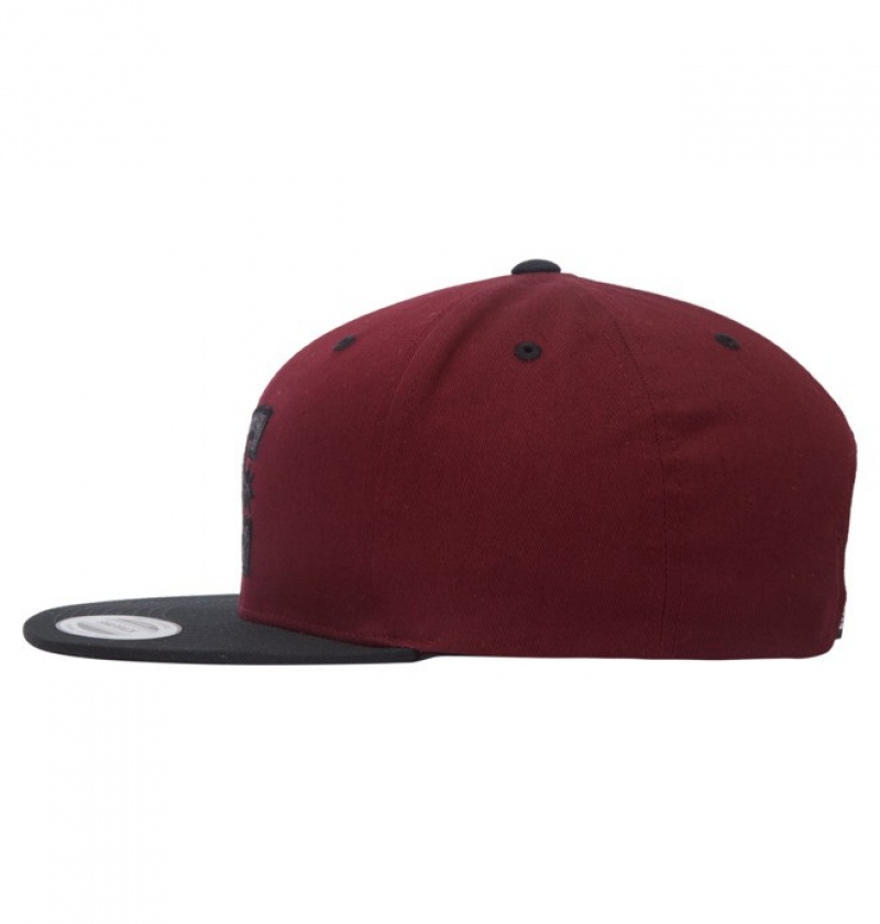 Palarie & Beanie DC Birdie Snapback Hat Barbati Rosii Negrii | NWX0668