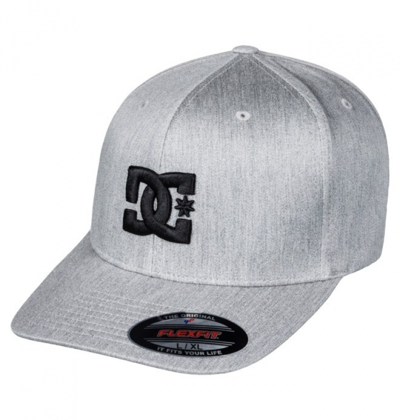 Palarie & Beanie DC Capstar TX Flexfit Hat Barbati Gri | FKI5947