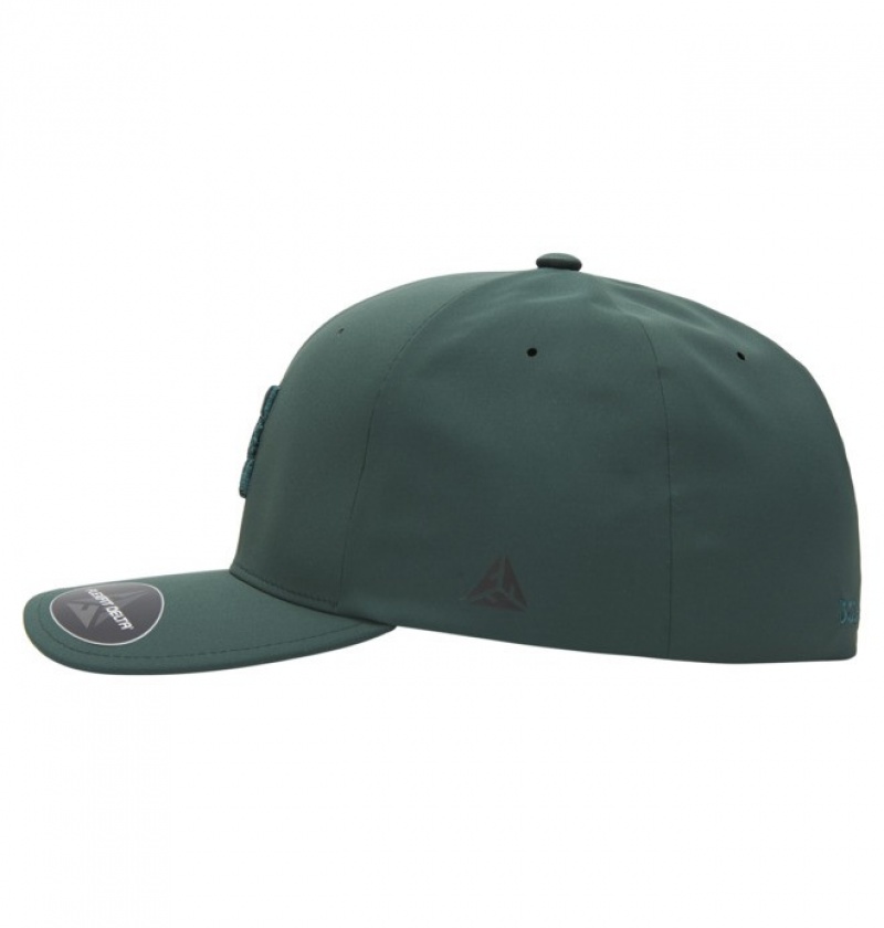 Palarie & Beanie DC Elite - Flexfit Cap Barbati Verzi Inchis | RFM7169