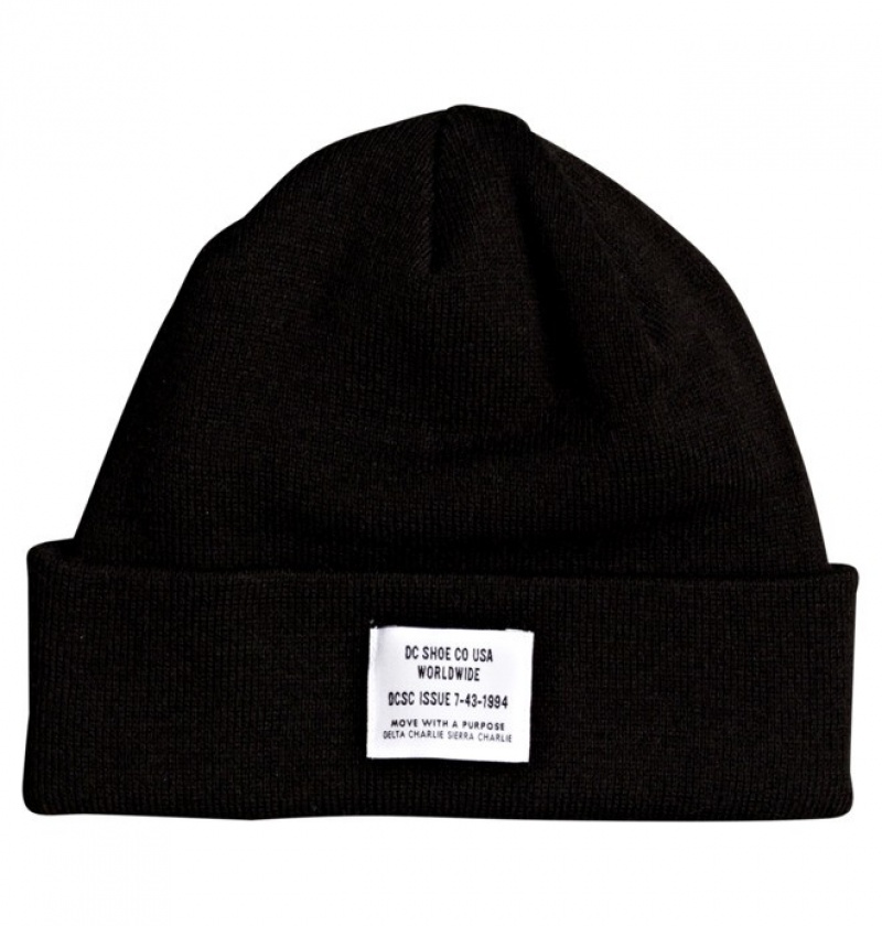 Palarie & Beanie DC Workman Cuff Beanie Barbati Negrii | WKQ1073