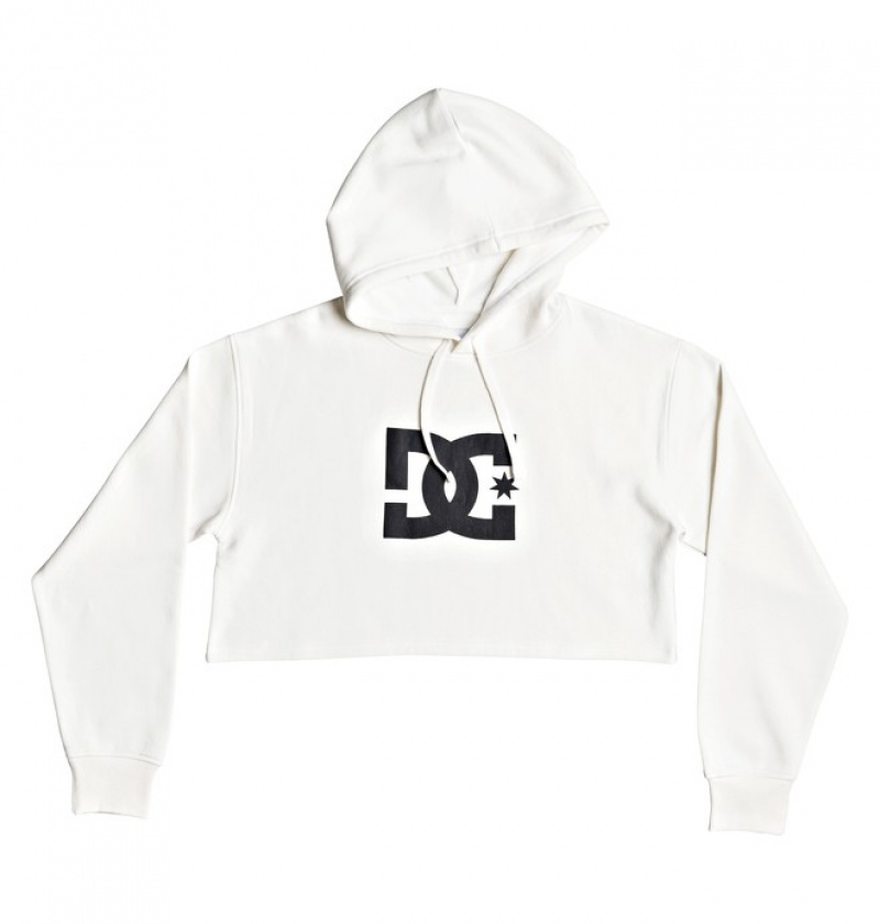 Hanorace & Pulovere DC Star Hoodie Dama Albi | QPI7628