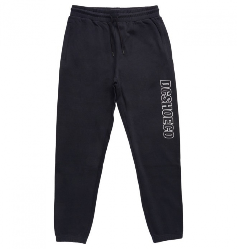 Pantaloni DC Downing Joggers Barbati Negrii | GLP3493