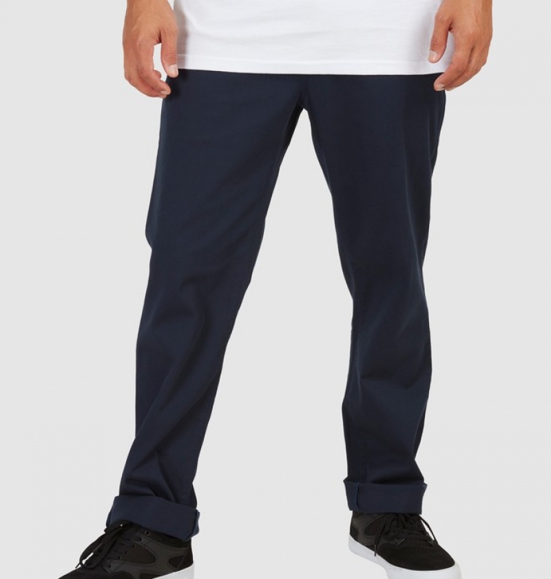 Pantaloni DC Worker Chinos Barbati Negrii | VCZ3756