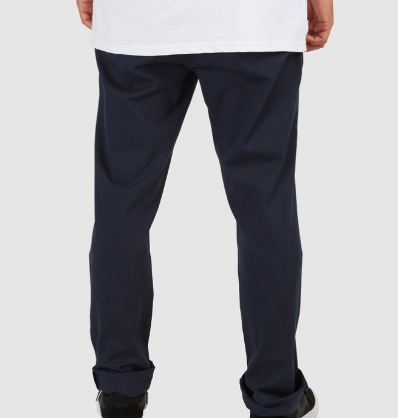 Pantaloni DC Worker Chinos Barbati Negrii | VCZ3756