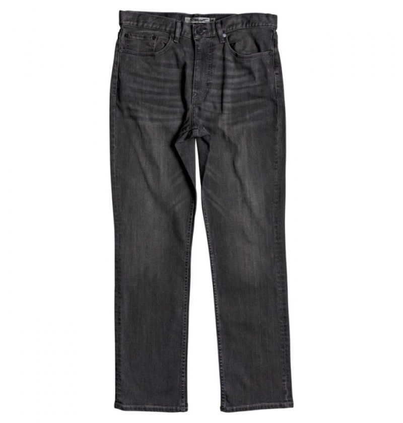 Pantaloni DC Worker Drept Fit Jeans Barbati Gri | UPM5981