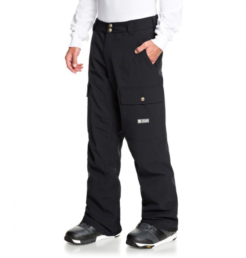 Pantaloni De Snowboard DC Code Shell Barbati Negrii | BLG1873