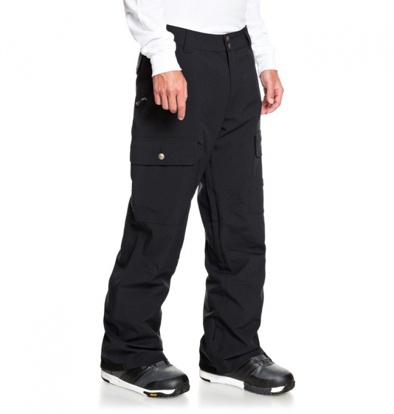 Pantaloni De Snowboard DC Code Shell Barbati Negrii | BLG1873