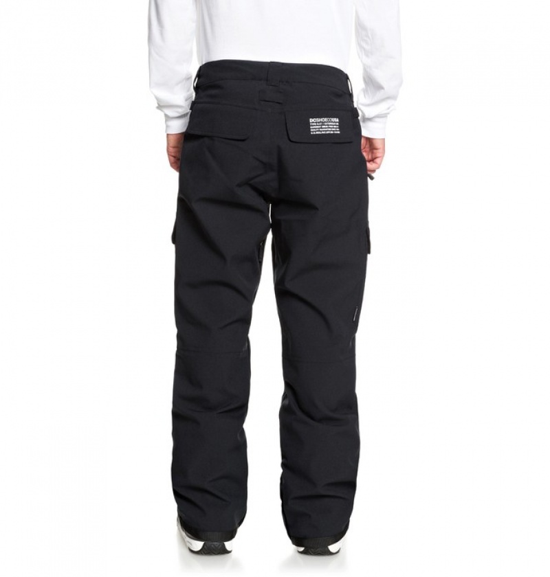 Pantaloni De Snowboard DC Code Shell Barbati Negrii | BLG1873