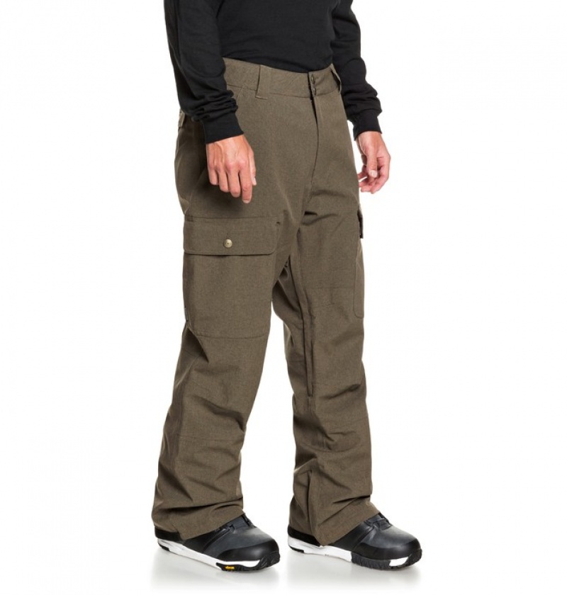 Pantaloni De Snowboard DC Code Shell Barbati Maro | MEL6863