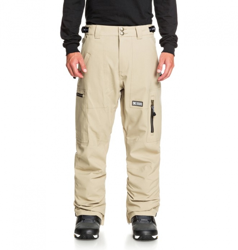 Pantaloni De Snowboard DC Division Shell Barbati Kaki | AIO6533