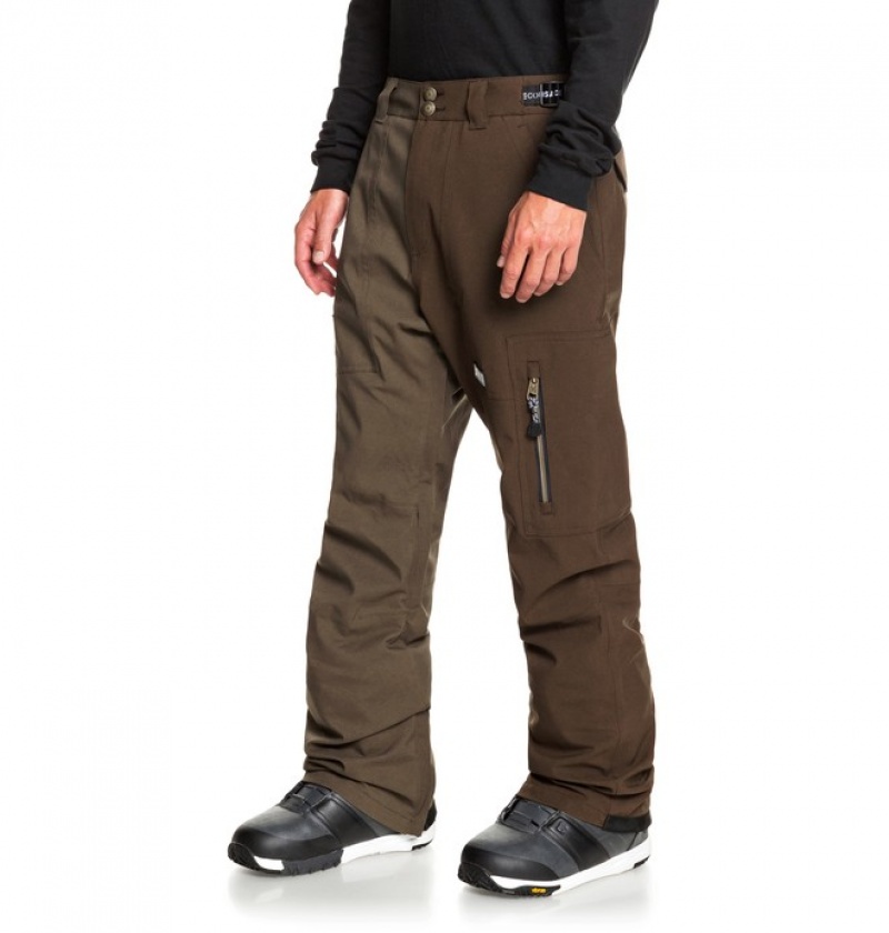 Pantaloni De Snowboard DC Division Shell Barbati Maro | FHJ4260