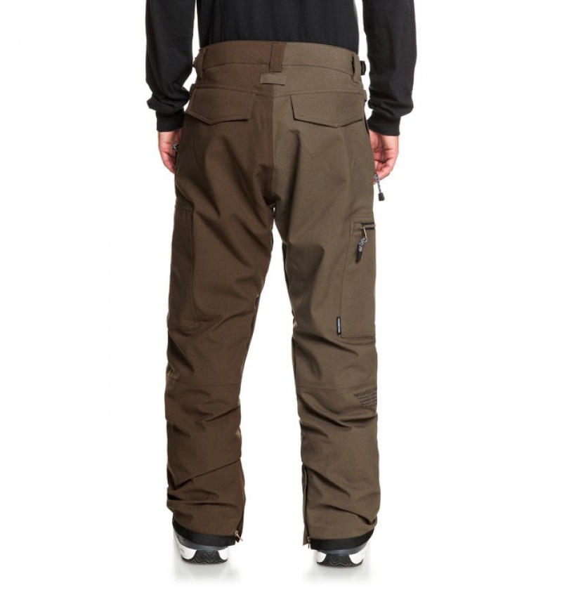 Pantaloni De Snowboard DC Division Shell Barbati Maro | FHJ4260