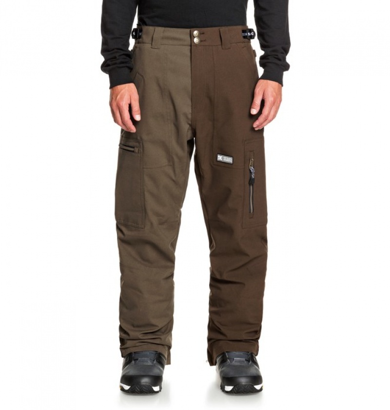 Pantaloni De Snowboard DC Division Shell Barbati Maro | FHJ4260