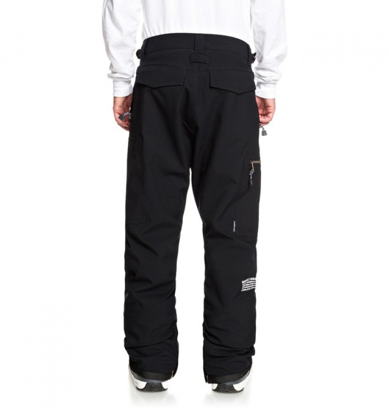 Pantaloni De Snowboard DC Division Shell Barbati Negrii | HDV5907