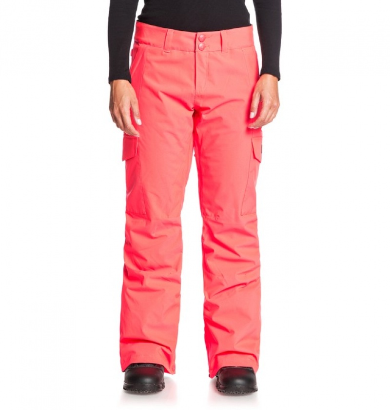 Pantaloni De Snowboard DC Nonchalant Dama Roz | ZNK5610